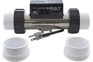 In-Line Pool Heater: Hydro-Quip Pure Heat 2in PH301-15UV