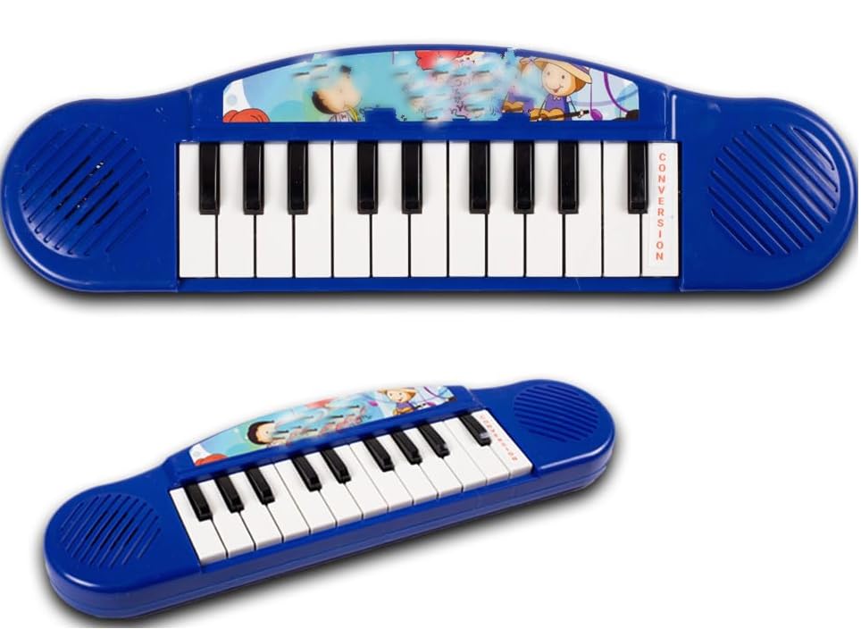 S_E Musical Toy Mini Portable Piano Keyboard Music Toys with 22 Keys for Battery Operated Multi-Functional Electronic mini Piano/Keyboard Musical Toy for Kids/Babies/Girls/Boys/Gifts|Multi Color-image-20