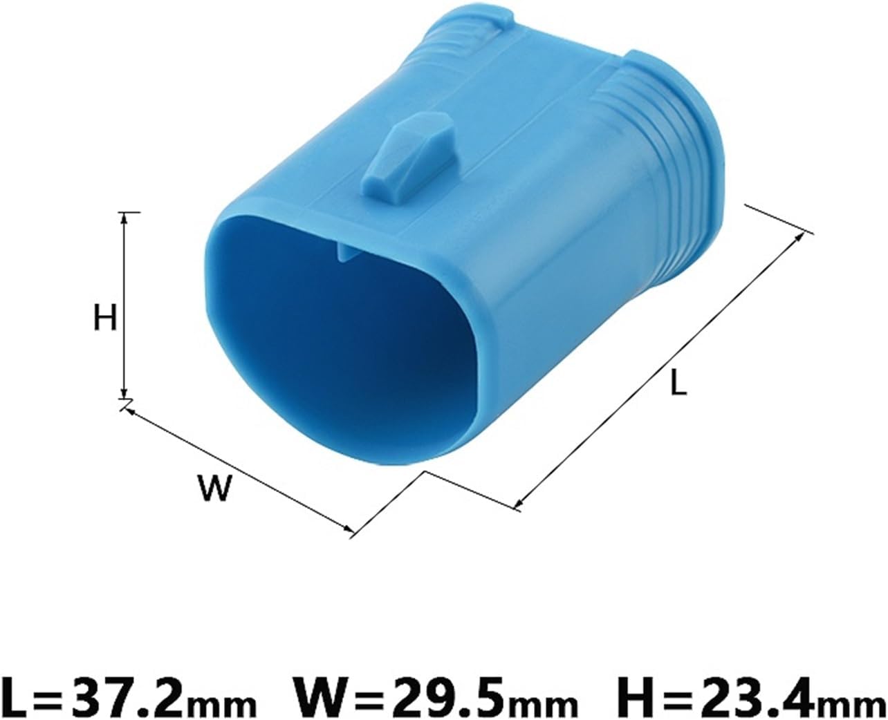 3Pin 12048369/2048371 Compatible With Car Harness Connector DJ9004-10/20 Blue 2Set With Terminal(Army green -2Sets)