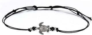 1pc Ankle Bracelet, Women Lady Tortoise Ankle Chain Anklet Bracelet Barefoot Sandal Beach Foot Jewelry Black Durable and Professional