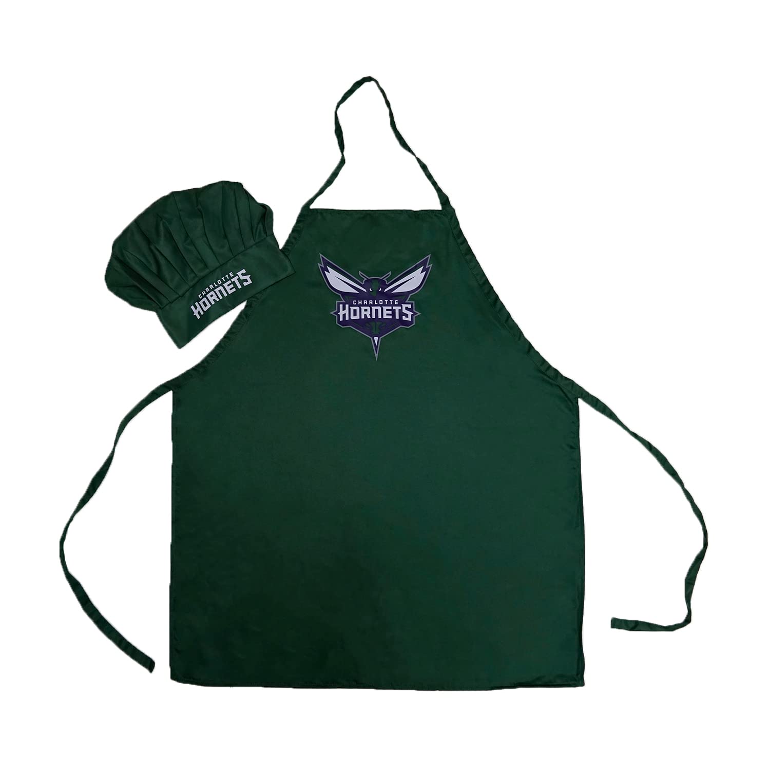 Pro Specialties Group Charlotte Hornets Tablier et chapeau de chef, taille unique, couleur équipe