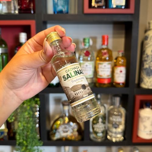 Miniatura Cachaça Salinas 50ml 12 Unidades
