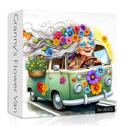 Puzzle Floral 1000 Piezas para 16 años miniatura 1