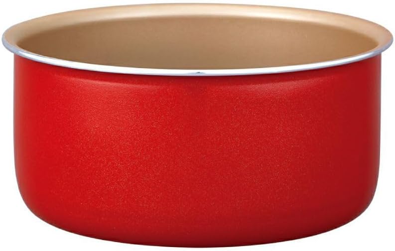 Doshisha Evercook Pot, 7.1 inches (18 cm), Induction Compatible, Gas Fire Compatible, Selectable Series, Removable Handle, Red