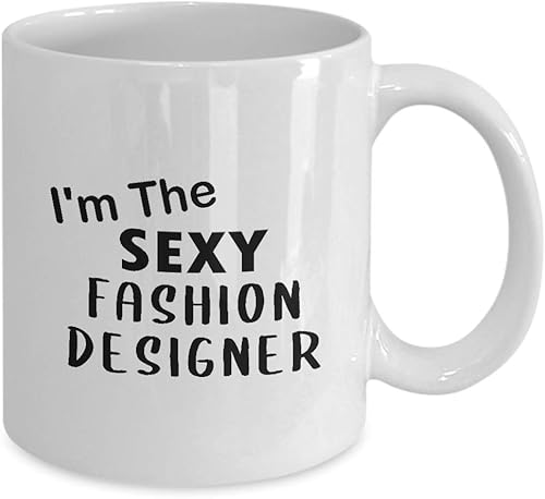 Miniatura 2 de Gifts for Sexy Fashion Designer Coffee Mug Tea Cup - Textile Artist Designing Clothing Stylist Industry Funny Cute Gag Appreciation Idea