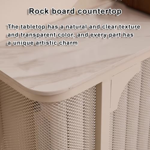 Housse de chauffage moderne en fer pour optimiser le rangement du salon