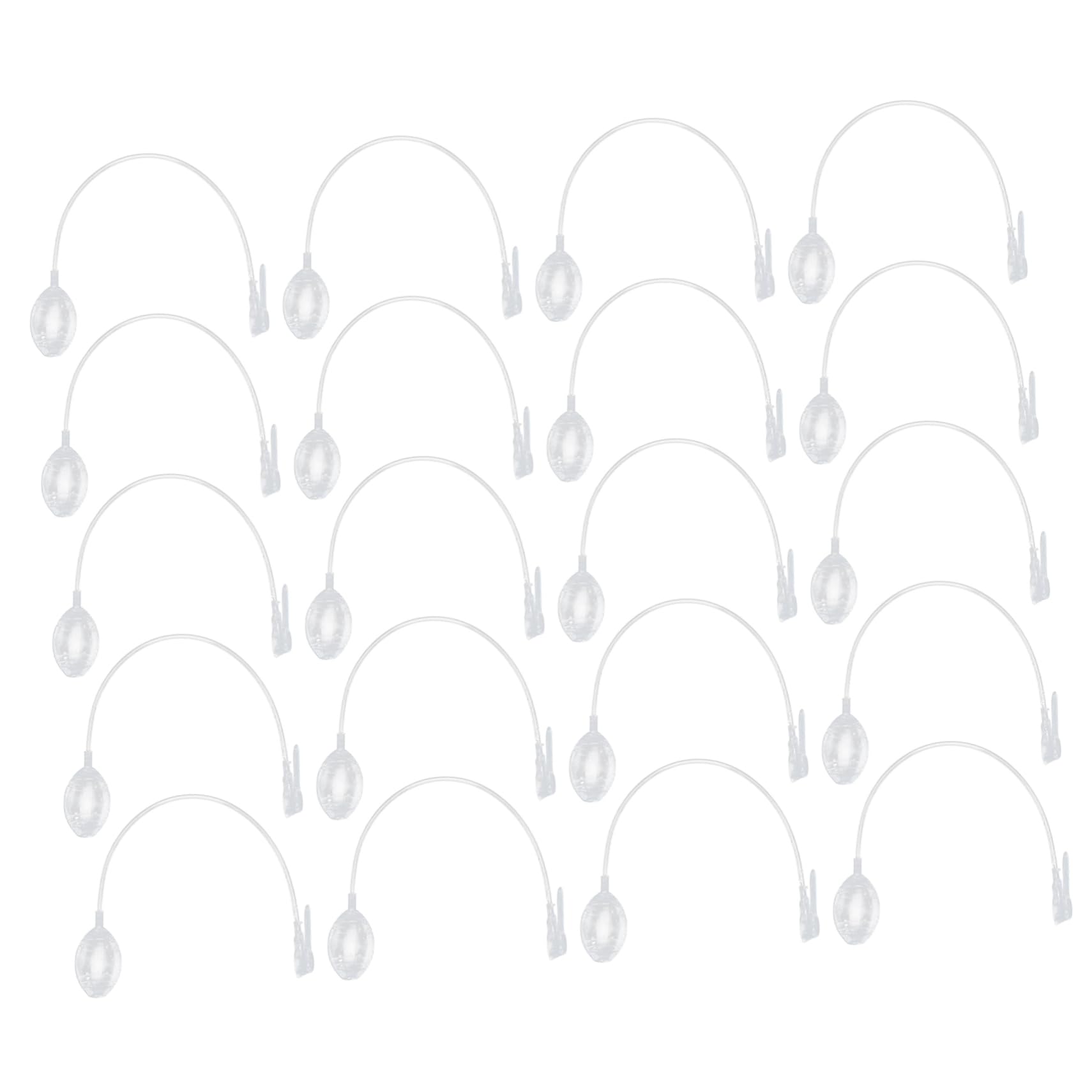 20pcs Air Bag Bunny Ears Hat Photo Props Bunny Ear Hat Bunny Hat Moving Moveable Ear Hat Ear Hat Transparent DIY Ear Caps Ear Caps Special Ear Hat DIY