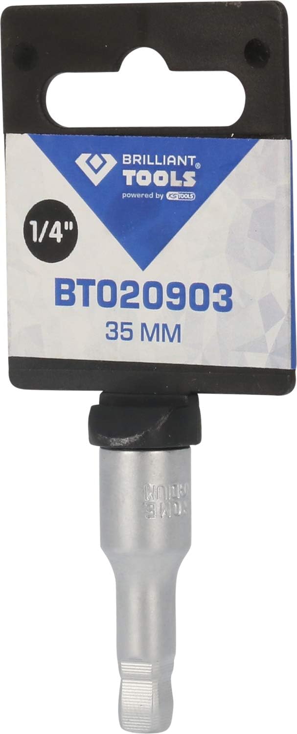 Brilliant Tools BT020903 1/4 Inch Swivel 35 mm Extension