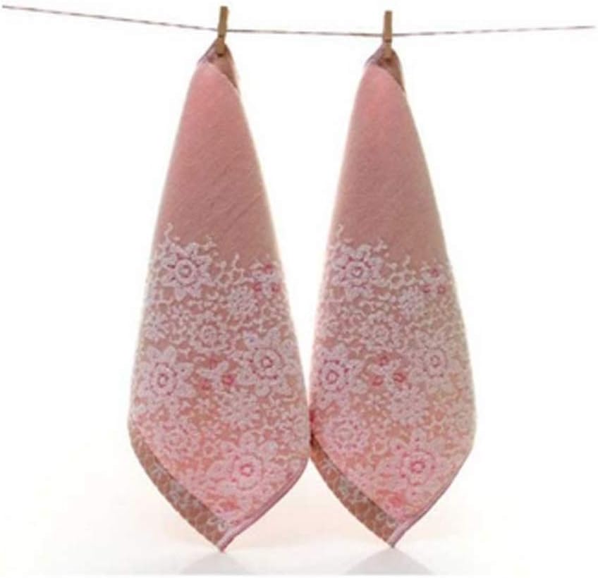 34 * 34cm Thickened Absorbent Towel Printing and Dyeing Surface/Hand/Towel Breathable Towel(E)