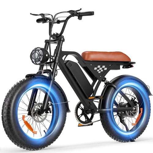 Off Road Electric Bike for Adults 16'/20' Fat Tire 1500W Full...