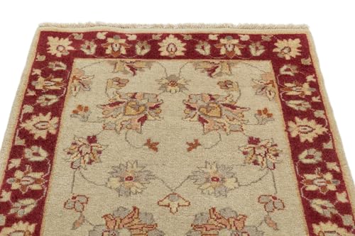 Tapis en laine Indo Tabriz résistant pour protéger un sol passant - 8