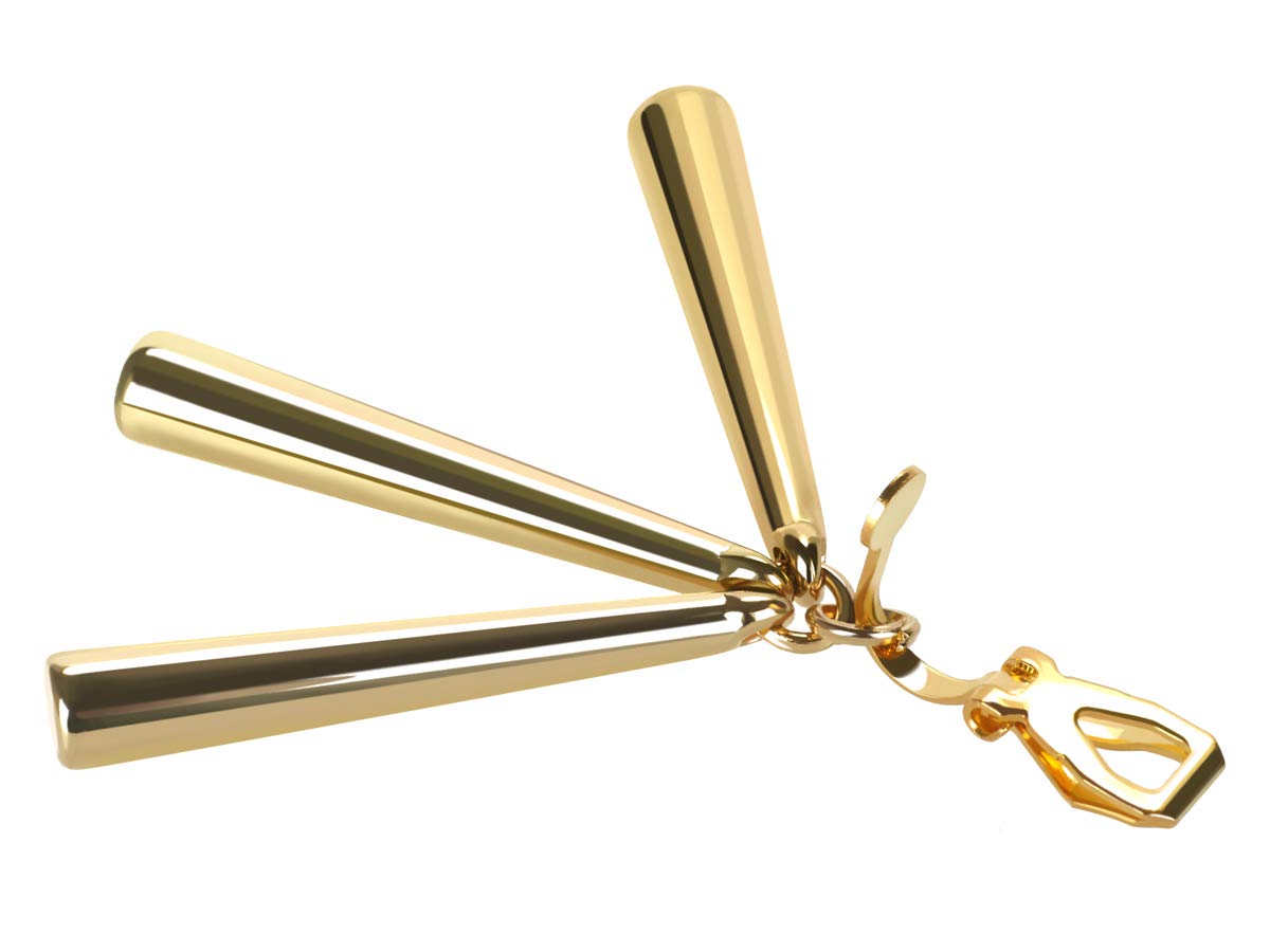 Pendientes de gota dorados para Lorenor Zorro Cosplay
