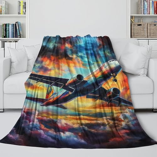 Couverture aérienne pour avion et bureau | Votre confort nomade 127x152 cm