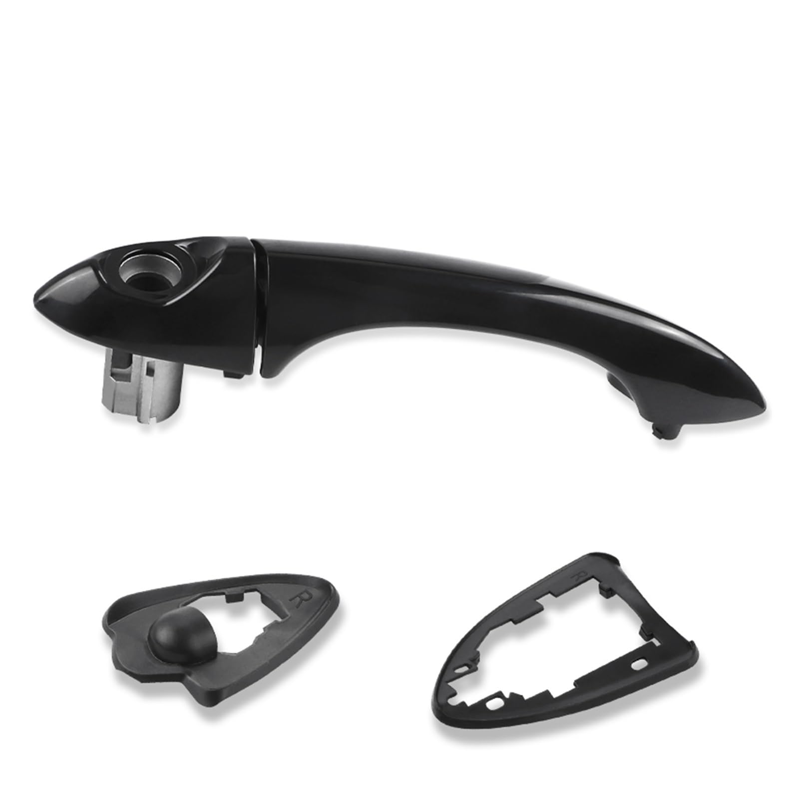 Lsdsaaza Rhd Front Right Sliding Exterior Handle For Bmw X5 E53 2000-2006 Outer Door Handle Lhd Rhd Front Exterior 51218243618 51218257738(Rhd Front Right)