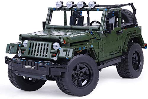 LAKIOMZ Technic Offroad Auto Modellbausteine, 2078pcs Off Road 4x4 Jeep Auto Baumodell, Custom Konstruktionsspielzeug…
