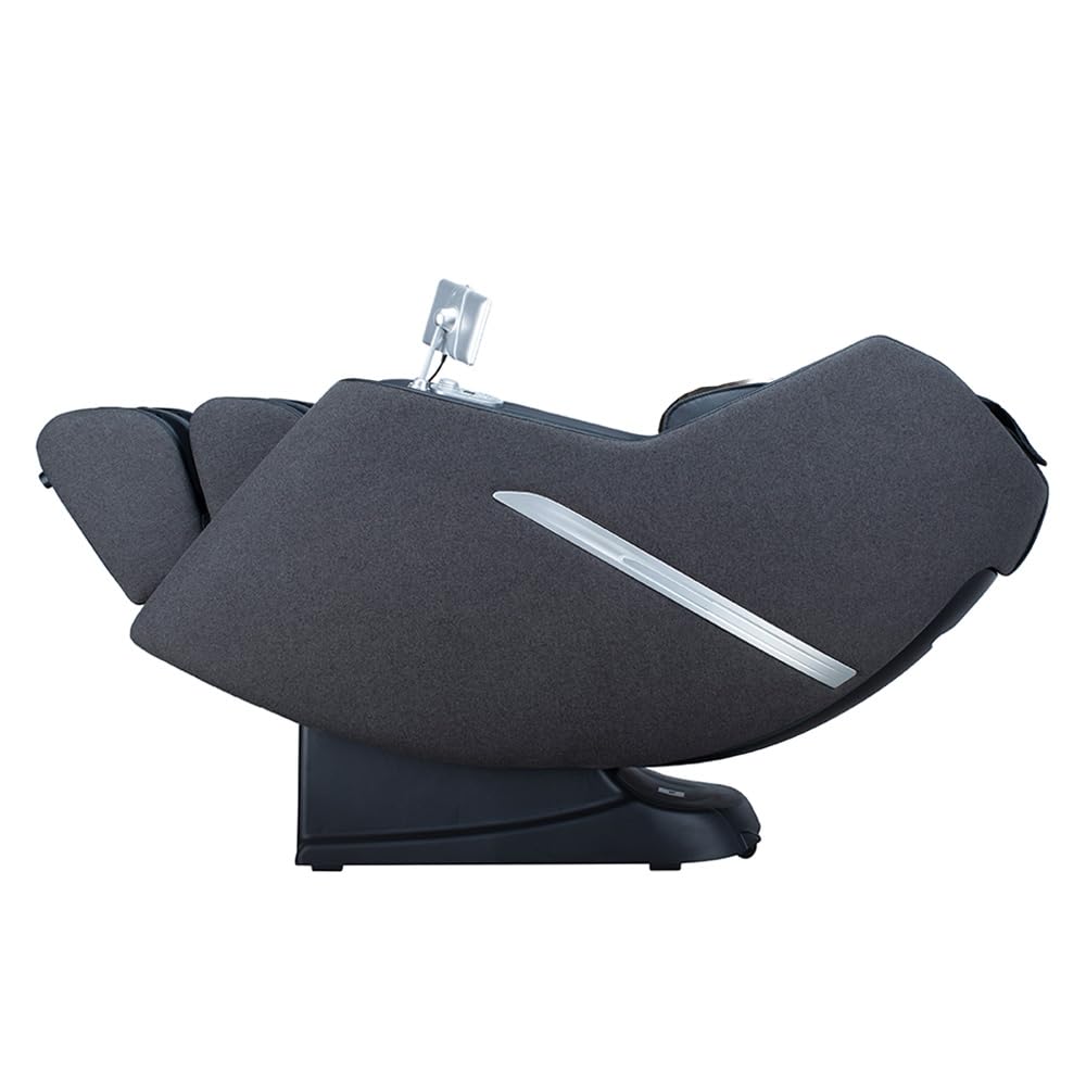 Home Deluxe Massagesessel CORVIA mit Premium Webstoffpolsterung - Anthrazit I Wärmefunktion, Zero-Gravity-Funktion, für Rücken und Nacken