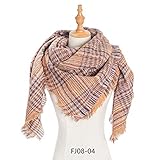 ❤3.Hochwertige Verarbeitung und schöne Farben，Holen Sie sich Ihren warmen Schal für kalte Tage in Ihrer Lieblingsfarbe!