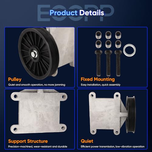 Image of ECCPP A /C Compressor Bypass Pulley for Chrysler Town&Country 3.8L 1994-1995