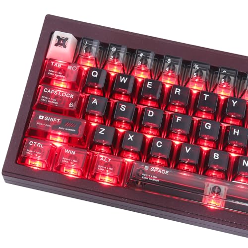 Keycaps Double Shot PC para personalizar tu teclado gaming con brillo transparente Cherry MX