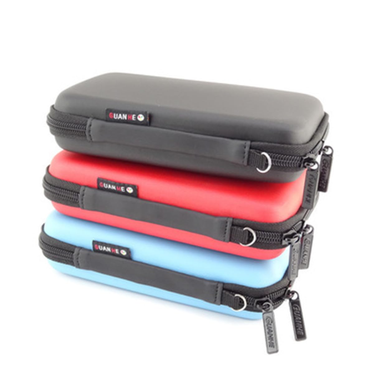 BESTonZON Auricolare 2 Pz cuffie da viaggio custodia da viaggio per l'elettronica borse da viaggio cuffiette custodia impermeabile organizzatore di viaggi elettronici valigia batteria