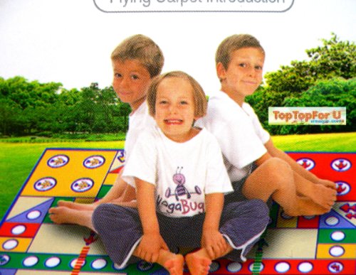 HuaYing Flying Airplane Carpet Chess for 2~4 People Classic Game Soft Play Mat Kids Baby Rug (easy to play)