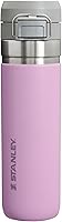 Stanley Quick Flip GO 24oz Insulated Water Bottle - Leakproof Push Button Lid, Stainless Steel, BPA-Free for Travel & Sports, Lilac 2.0