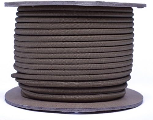 Hunter Green Shock Cord 1/8 Inch X 100 Ft - Marine Grade Bungee Stretch Cord