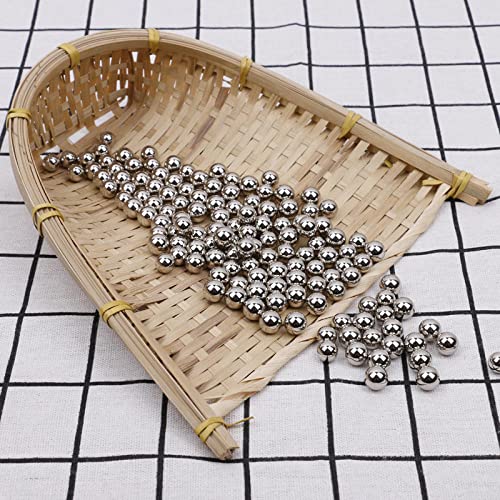 Alihoc Munición de tirachinas de Caza de Pinball de Bola de Acero 480/960/1440 Piezas Bola de rodamiento de Acero al Carbono de Tiro-Bola de Acero 2KG J_10MM Cover