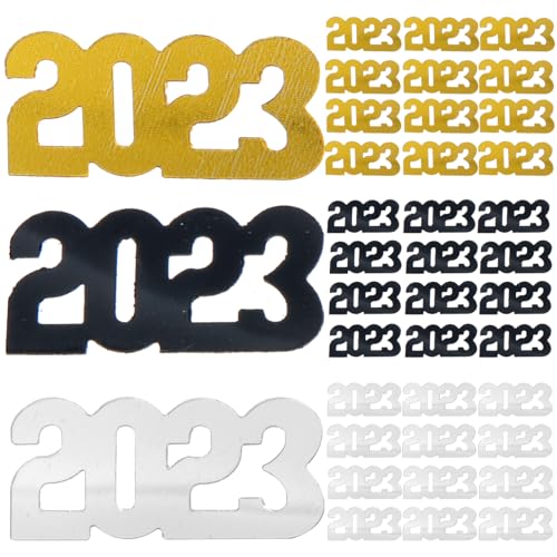 PRETYZOOM 3bolsas Confeti y Divertido Para Decoración De Fiestas Papeles Para Esparcir y Adornos De Mesa