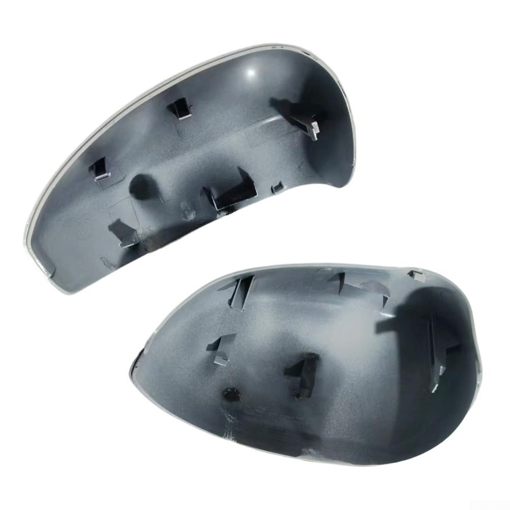 Carcasa para espejo retrovisor exterior, color blanco, compatible con FIAT 500 2007-2023 500C Grande Punto para EVO ABS Plástico Pieza de repuesto izquierda derecha