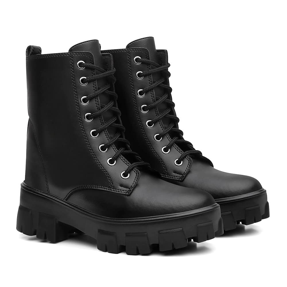 Bota Coturno Feminina Tratorada Com Bag Bolsinha – Preto em promoção! Veja a oferta e mais achadinhos de Botas 4 Hoje é o melhor dia para comprar Bota Coturno Feminina Tratorada Com Bag Bolsinha – Preto com aquele preço maroto! Promoção! Aproveite a oferta! 4