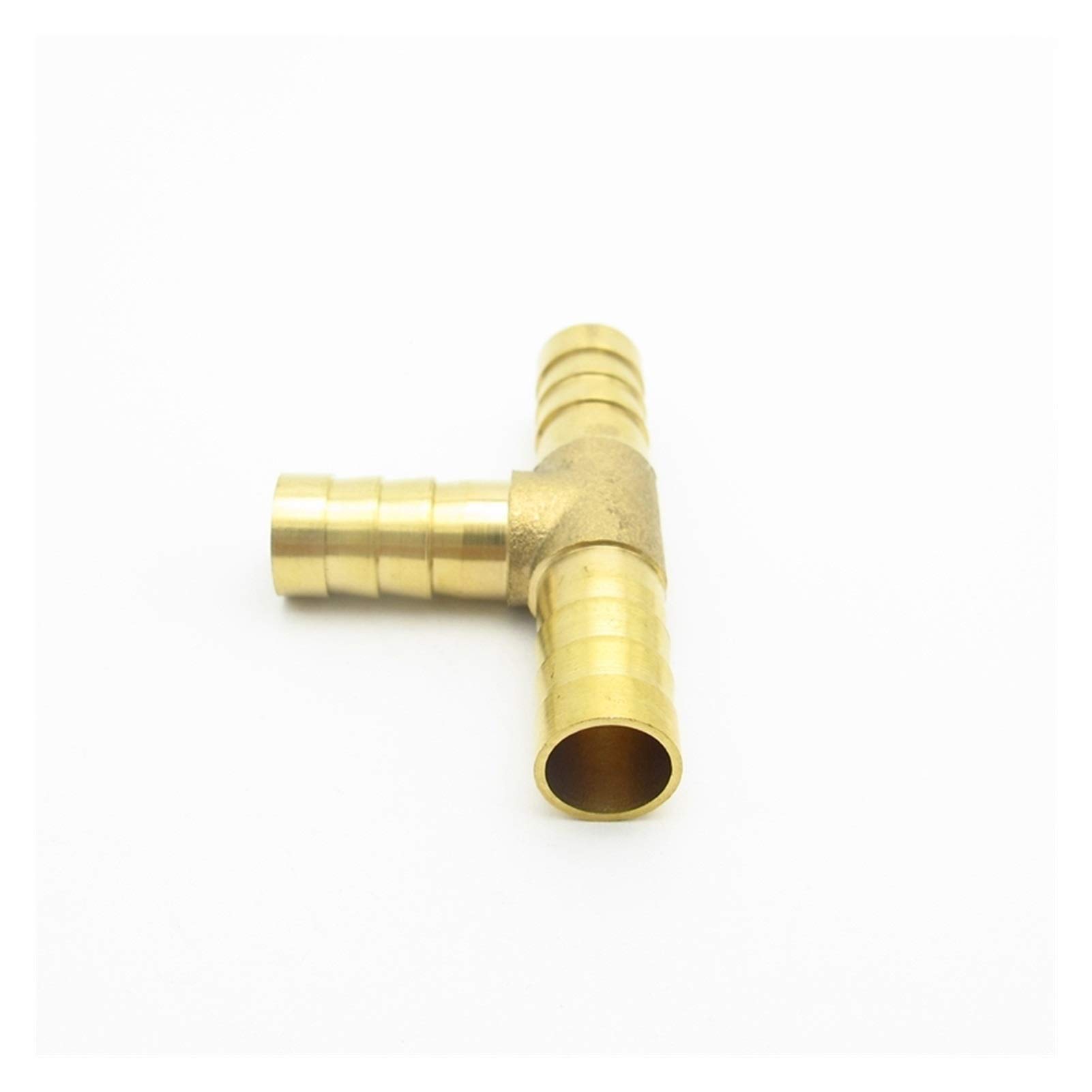 Leloo Luiho-Brass 1pcs Maschio 1/2" BSP Filo Tee Connettore Femmina T Tipo 3 Vie In Ottone Raccordo Accoppiatore Connettore, Forte E Robusto (Color : D