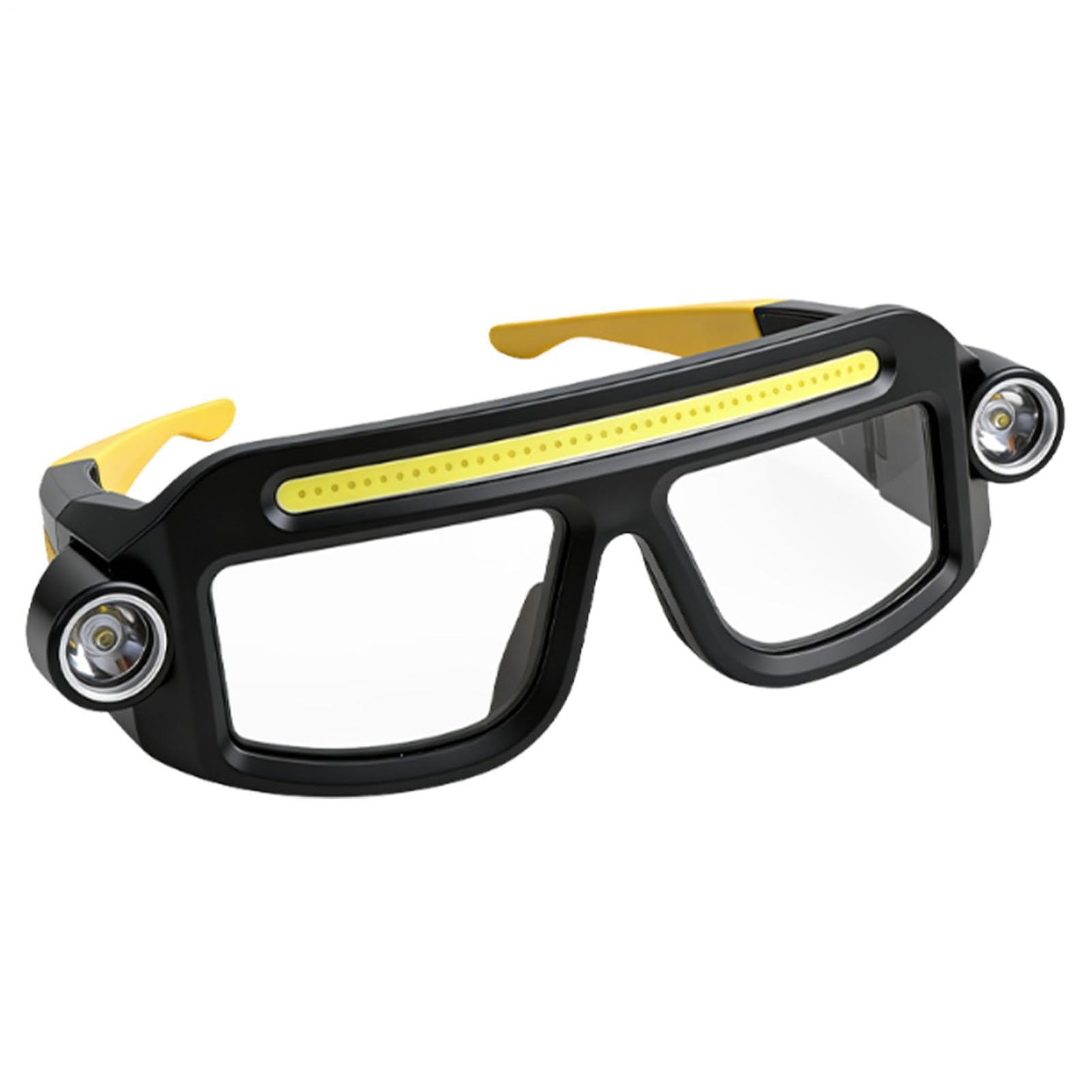 Linterna frontal LED impermeable recargable con foco ajustable ligera 8