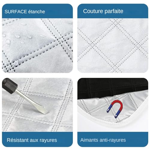 Couverture de neige pour voiture pour un départ sans gratter - 7
