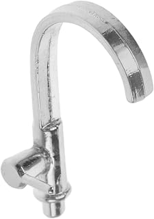 BESPORTBLE Grifo Miniatura Escala Grifo de Cocina Realista para Casa de Muñecas Accesorio de Lavabo para Decoración de Baño para Juguetes de Baño
