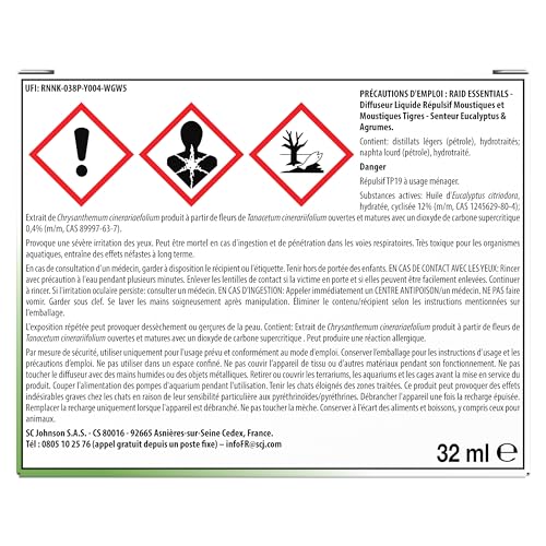 Répulsif moustiques Raid Essentials diffuseur pour des nuits d été calmes sans piqûre