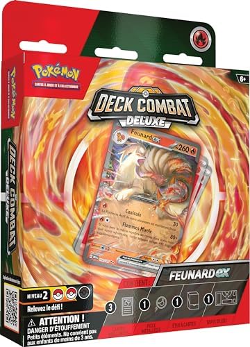 Pokémon: Deck Combat Deluxe – Feunard-ex du JCC Pokémon (Deck de ...