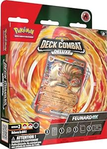 Produit Pokémon PokémonDeck Combat Deluxe – Feunard-ex du