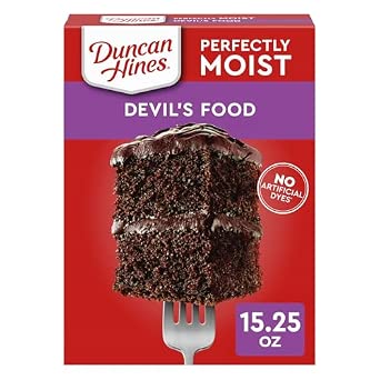 Duncan Hines Devil's Food Cake Mix, 15.25 oz