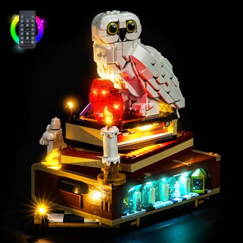 Kit luces Lego Sorcerer's Stone 76466 BrickBling para decorar vitrinas y salones con LED