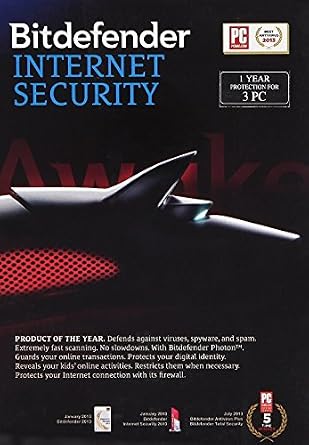 Bitdefender Internet Security 2014 Standard M2 3-Piece/1-Year