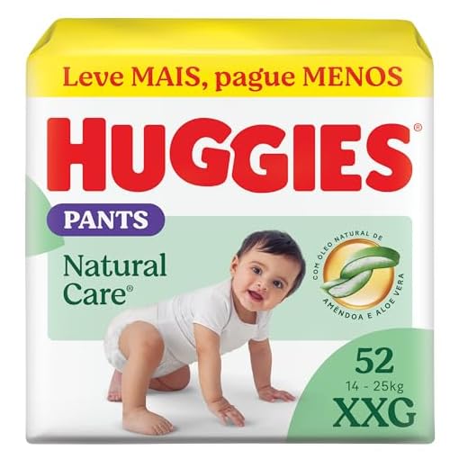 HUGGIES Fralda Huggies Natural Care Roupinha Xxg 52 Unidades
