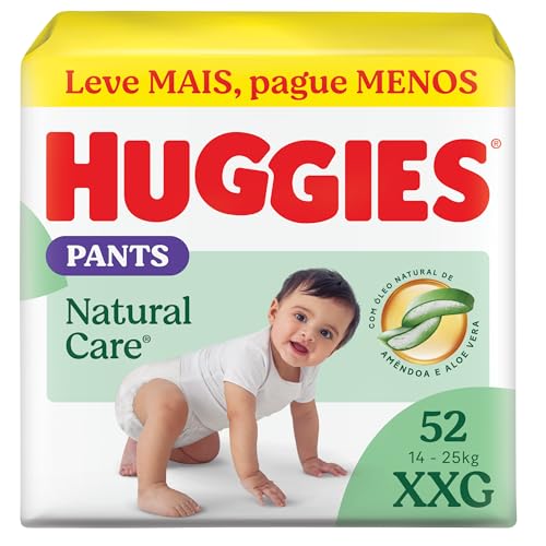 HUGGIES Fralda Huggies Natural Care Roupinha Xxg 52 Unidades