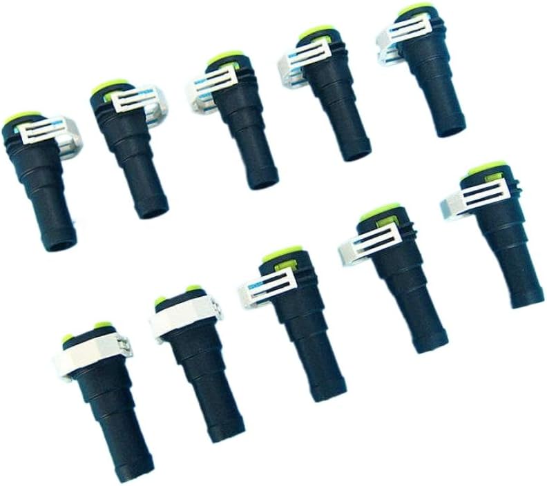 50 Pcs Heater Water Hose Connector D651-61-240A for Engine Cooling System Compatible with Select Vehicle Models(50 PCS)