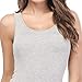 SLIMBELLE Camiseta de Tirantes Mujer Básica Camisetas con Sujetador Interior sin Aros...
