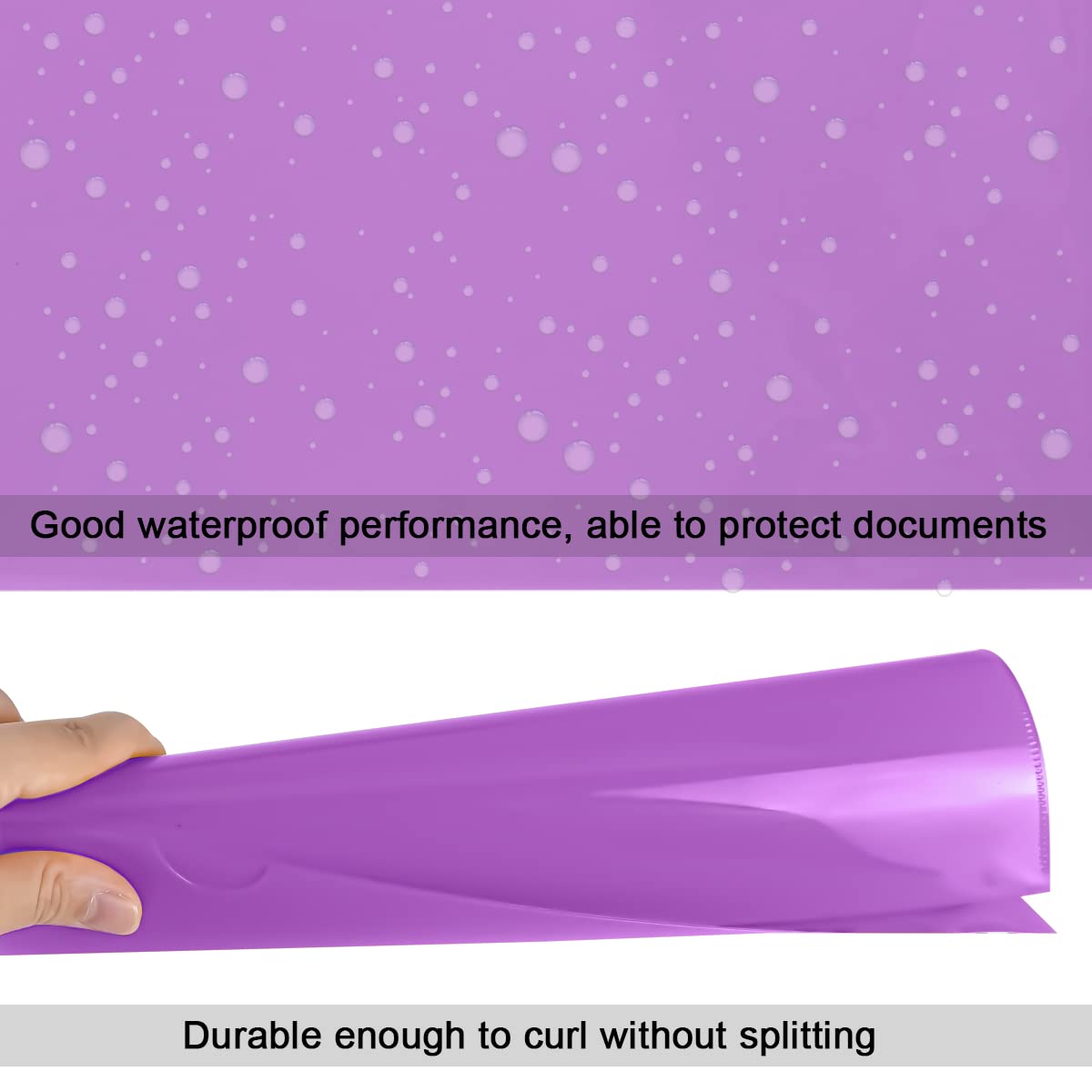 30 PCS A4 Cut Flush Folders, 170 Micron Plastic Folders, Side Opening Plastic File Wallet - Image 3