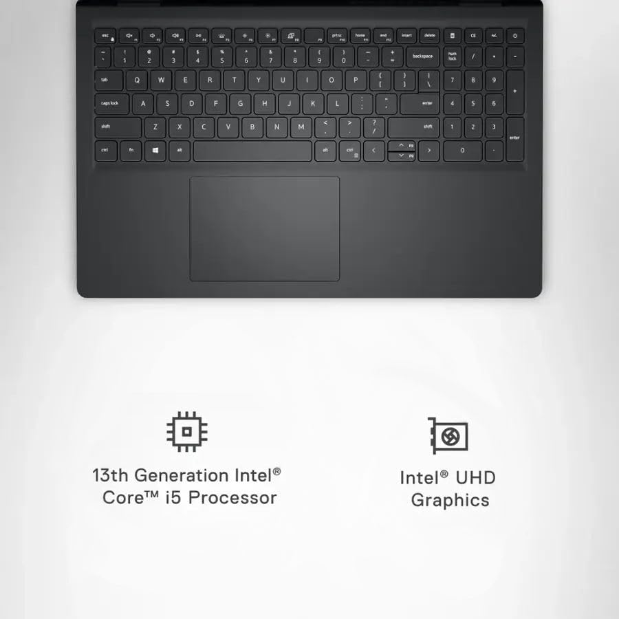 Image of Dell Inspiron 15 Laptop, 15.6 inch FHD (1920 x 1080) Touchscreen, Gen 13 Intel Core i5, 64GB RAM 2.5TB Storage (2TB PCIe SSD + 512GB Portable Drive), Windows 11 Home, Anti-Glare Coating, w /WOWPC Bundle
