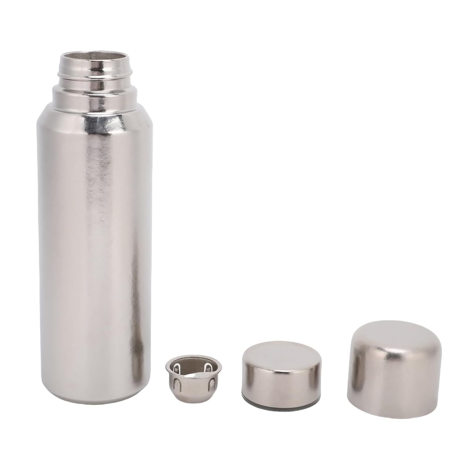 Botella de Agua Pure Ti de 500 Ml, Termo Aislado a Prueba de Fugas, Botella de Infusor de té Al Vacío de Doble Pared con Tapa Magnetizada, de Agua Ligera y Reutilizable para Viajes (Color