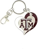 Vista 30 de aminco NCAA unisex-adulto Llavero de Corazón Espiral