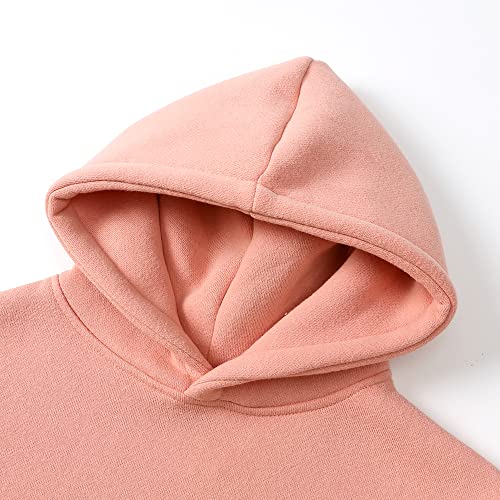 Image of MYGBCPJS Youth 2PCS Jogger Outfits Set Fleece Hooded + Sweatpants Boys Girls Athletic Sweatsuits Pullover Clothes